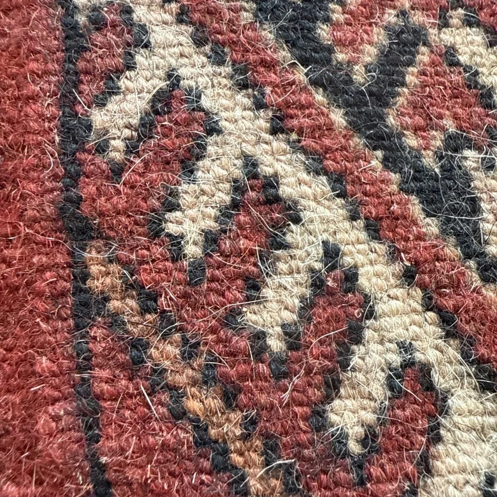 Turkmen‎ Oriental Tekke Rug Wool Geometric 46X 74 inches